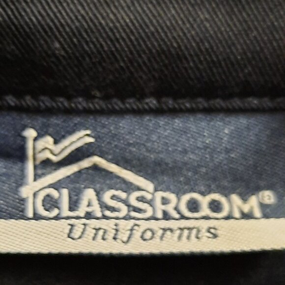 Skort, Classroom Uniforms Navy Pleated Skort with Under-shorts - Picture 4 of 4